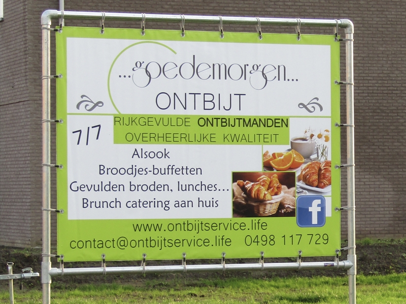 spandoek ontbijtservice